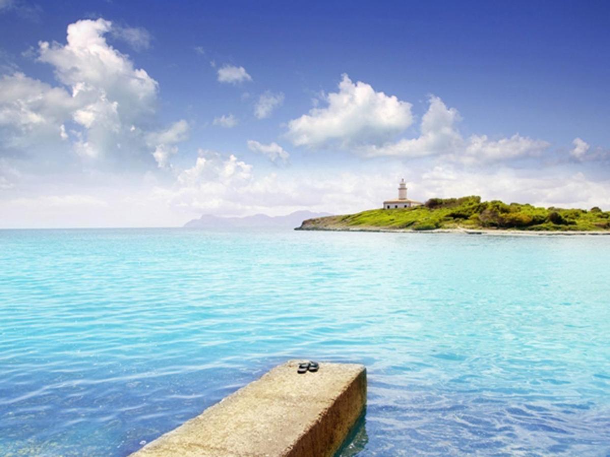 Alcanada Torre Mayor, Solo 50 Metros Del Mar Alcudia  Dış mekan fotoğraf