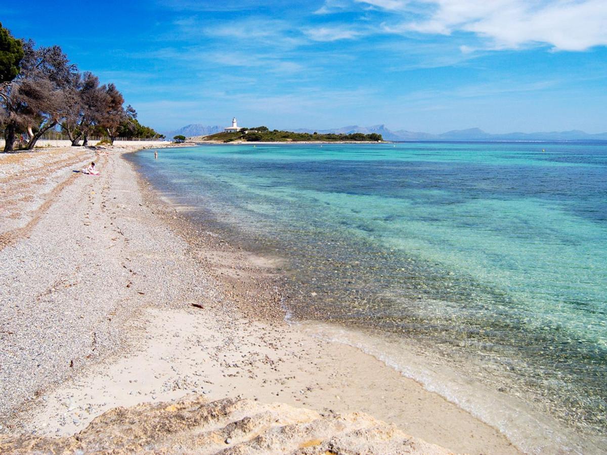 Alcanada Torre Mayor, Solo 50 Metros Del Mar Alcudia  Dış mekan fotoğraf