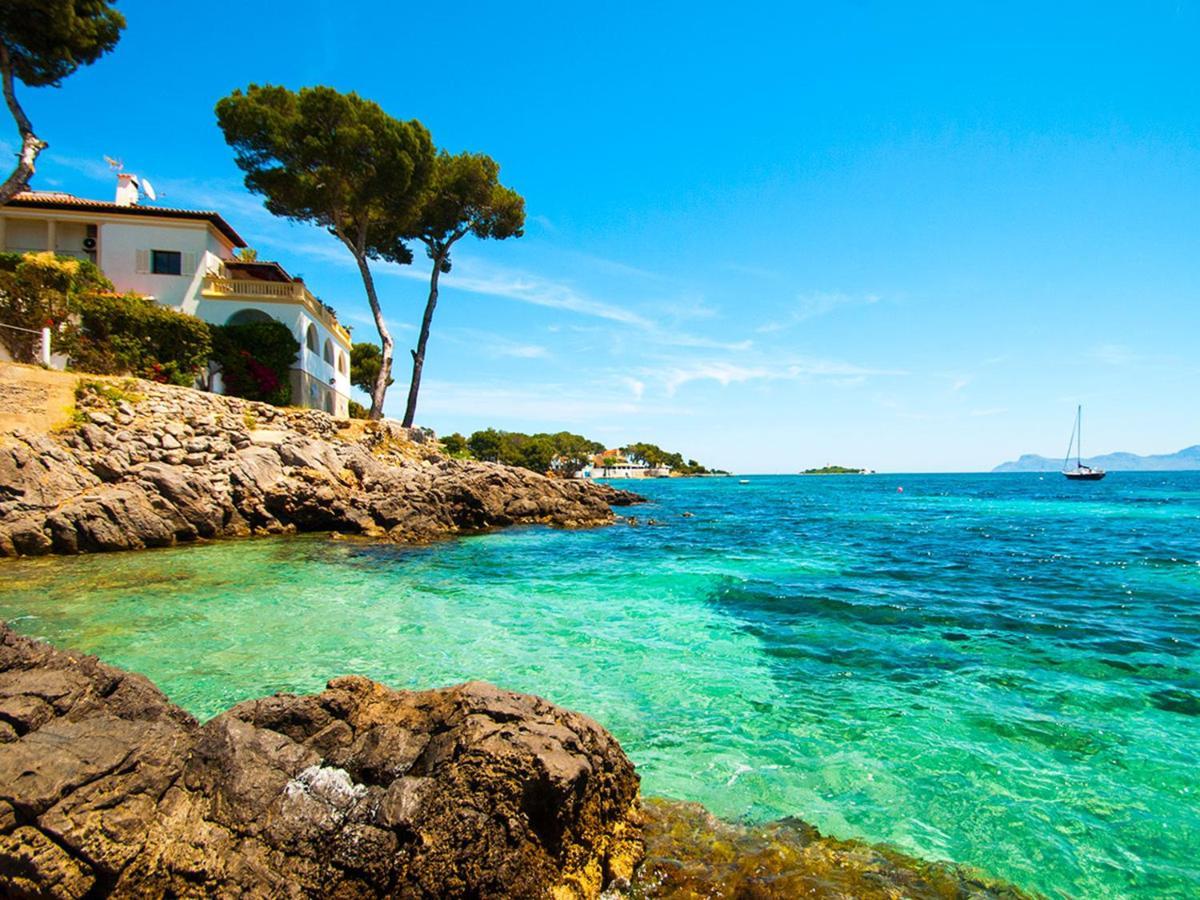 Alcanada Torre Mayor, Solo 50 Metros Del Mar Alcudia  Dış mekan fotoğraf