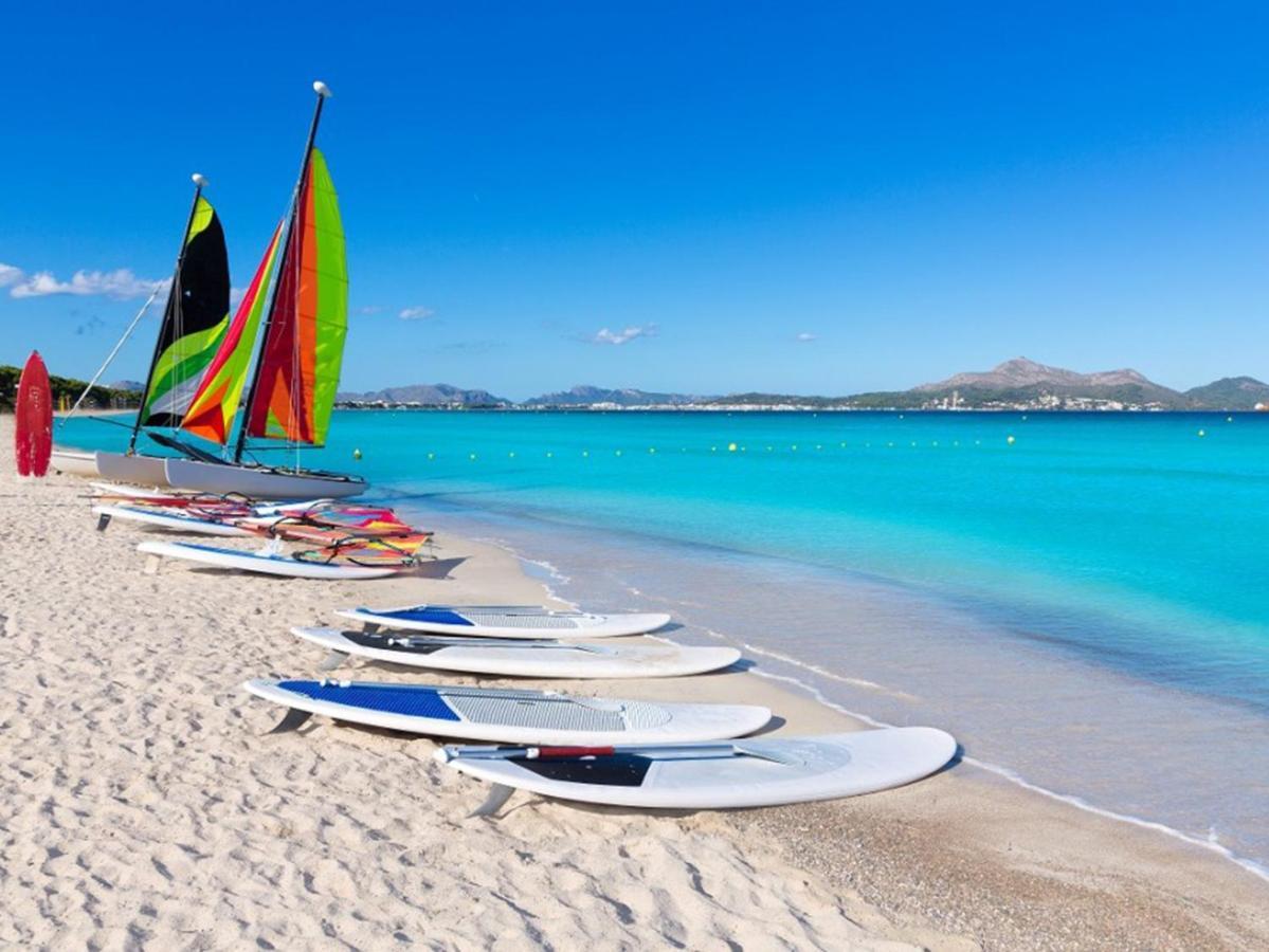 Alcanada Torre Mayor, Solo 50 Metros Del Mar Alcudia  Dış mekan fotoğraf