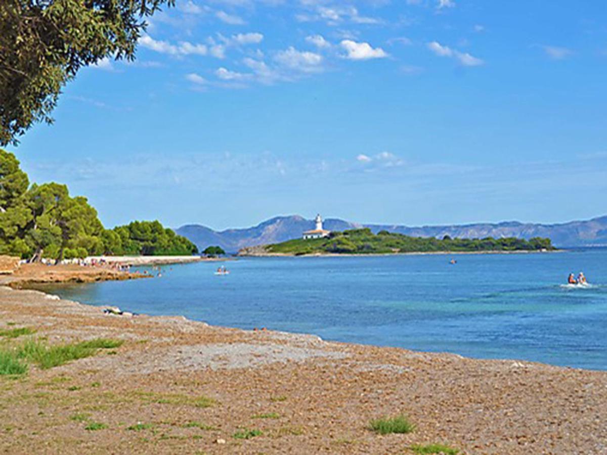 Alcanada Torre Mayor, Solo 50 Metros Del Mar Alcudia  Dış mekan fotoğraf
